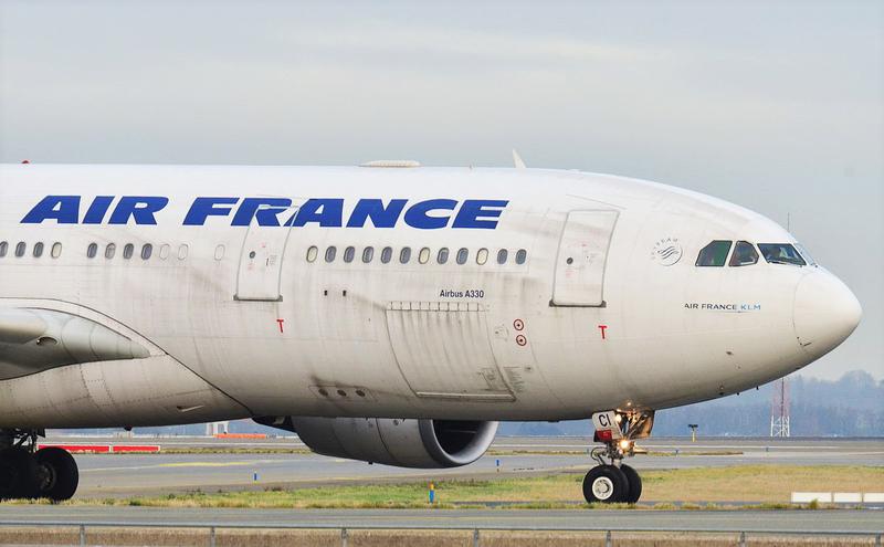 法航(Airbus)A330飞机。