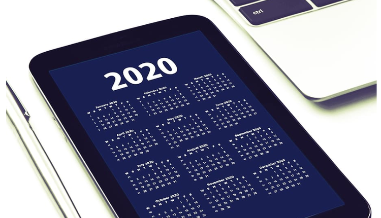 2020日历 计划