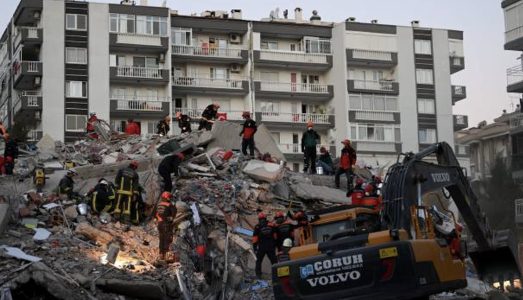 土耳其地震救災現場