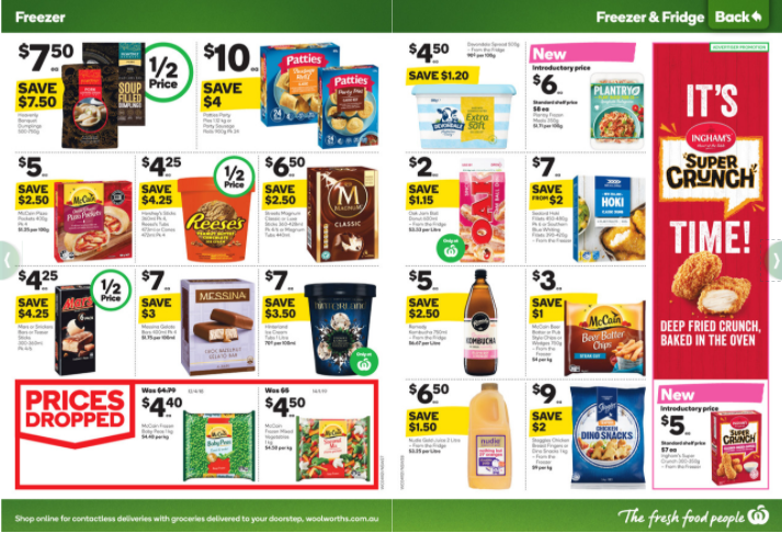 Woolworths 11月4日至10日 优惠全目录