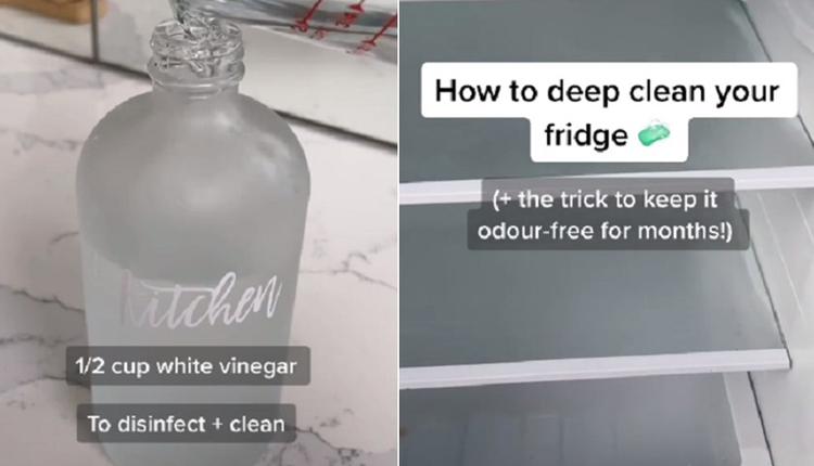 清潔冰箱