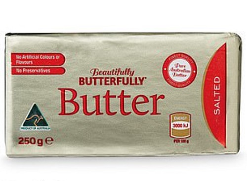 Beautifully Butterfully Salted Butter