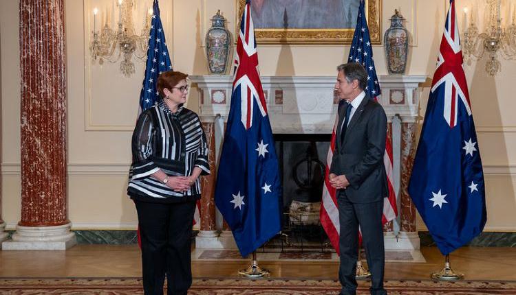 Marise Payne，Anthony Blinken，澳洲外交部长，美国国务卿