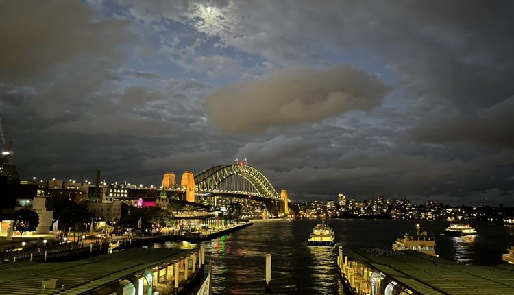 悉尼达令港 悉尼海港大桥