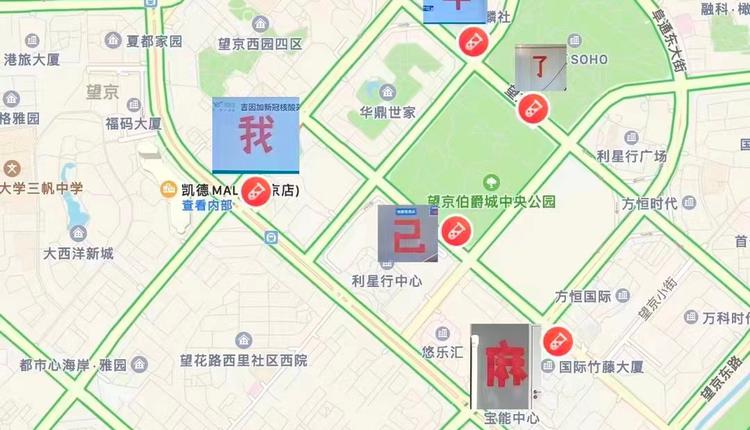 北京街头出现“不自由毋宁死、SB防控”等抗议标语