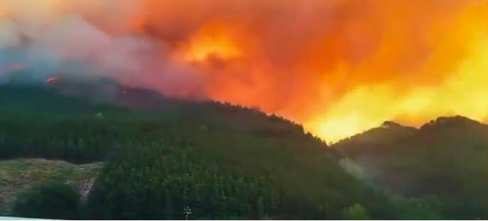 桂林山火被屏蔽 网友质疑原因 猜测或被二十大维稳