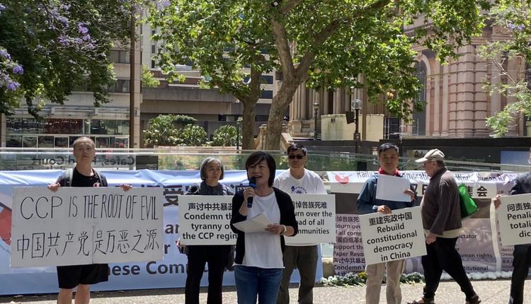 世界人权日,白纸运动,悉尼, Debbie Wang,澳洲台湾同乡会