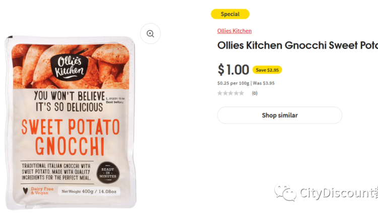 Ollies Kitchen Gnocchi Sweet Potato