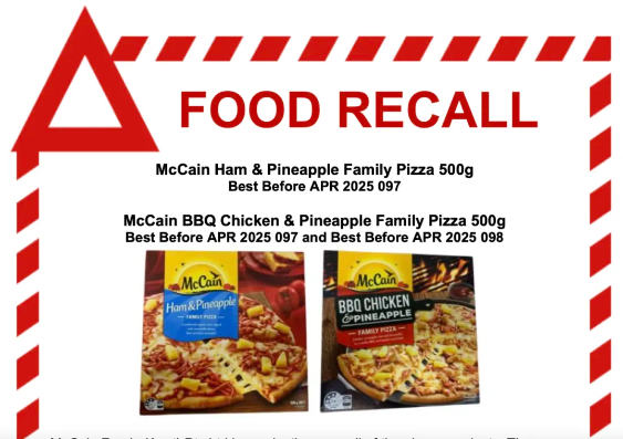 McCain Foods (Aust) Pty Ltd披萨